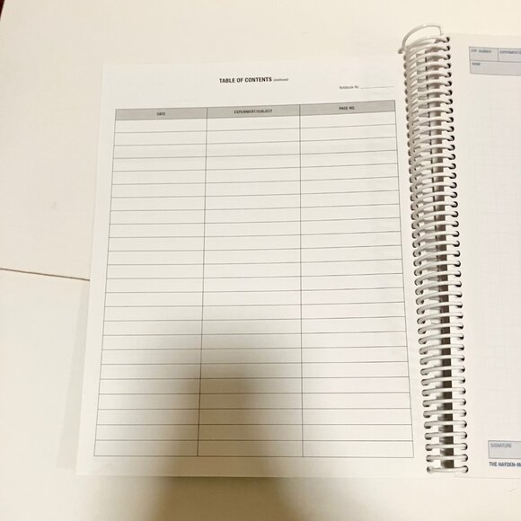 Lab Notebooks - Set of 3 - Picture 5 of 11